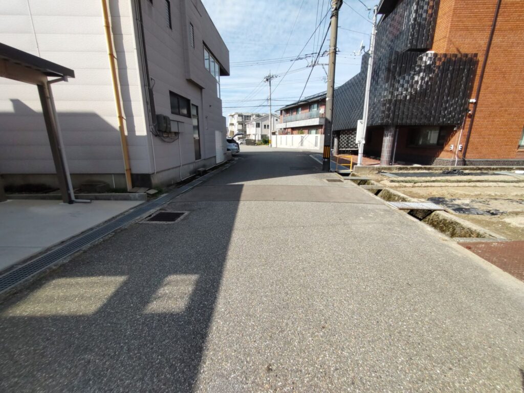 前面道路